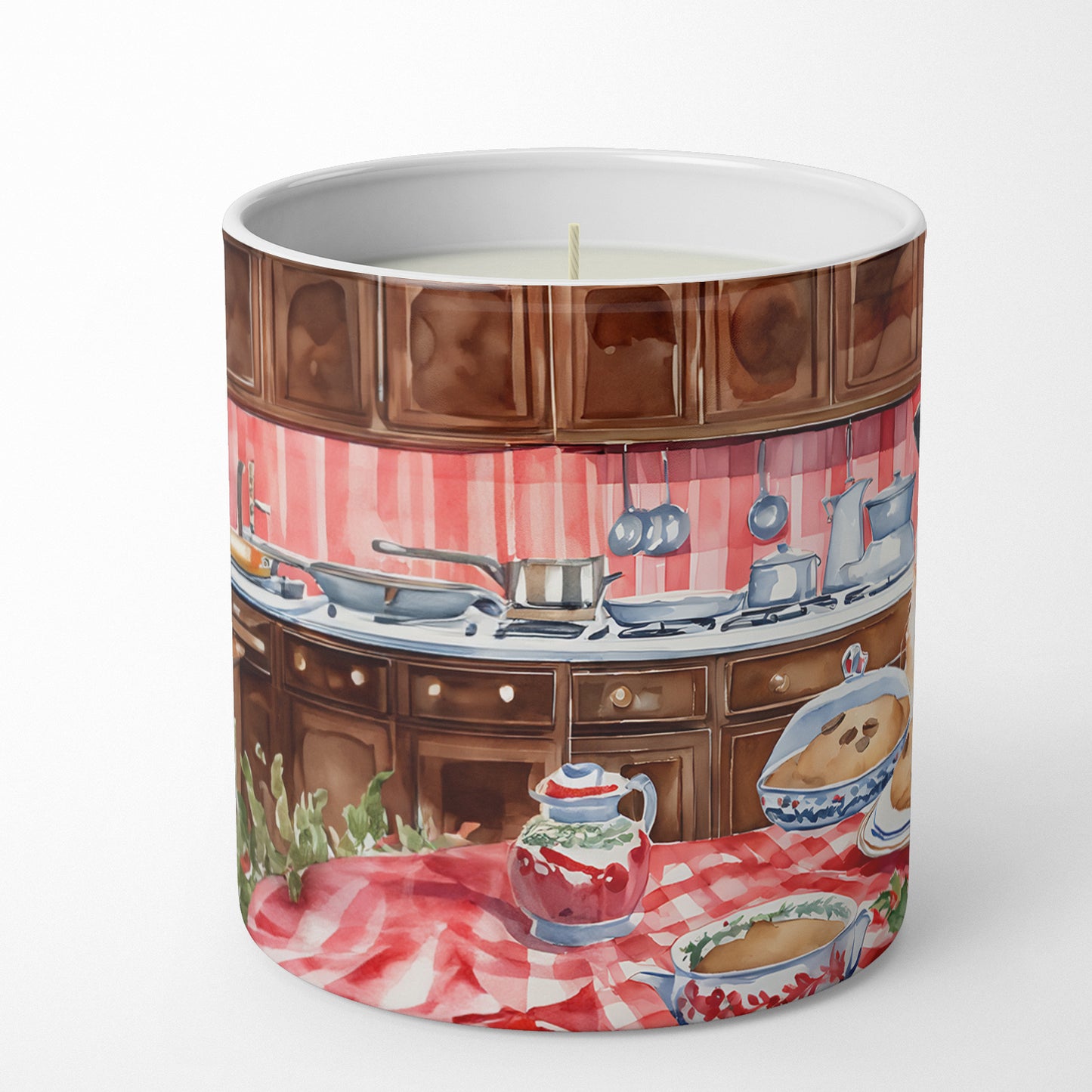 Buy this Pug Christmas Cookies Decorative Soy Candle