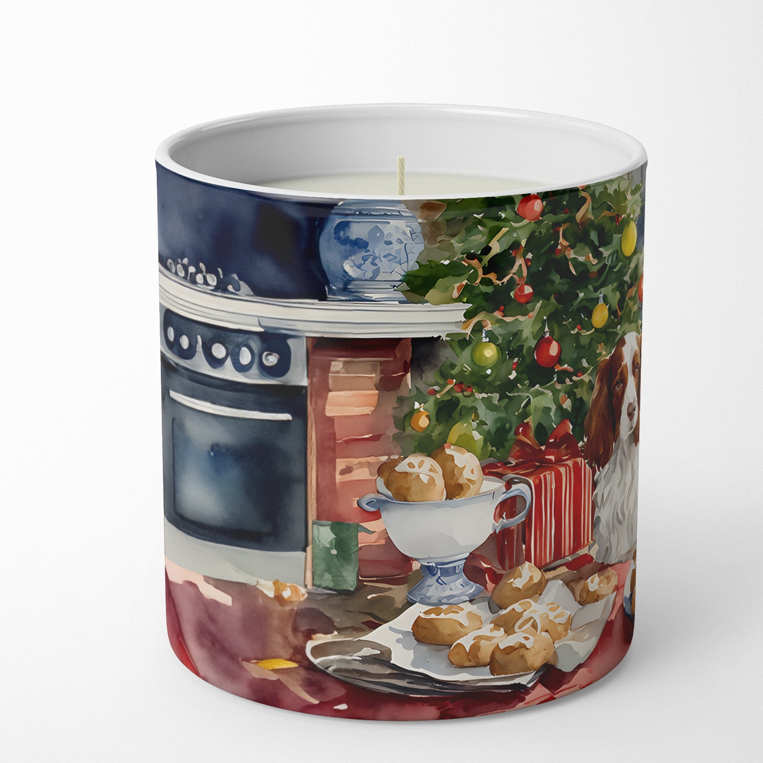 Buy this Welsh Springer Spaniel Christmas Cookies Decorative Soy Candle