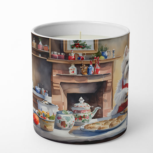 Buy this Westie Christmas Cookies Decorative Soy Candle