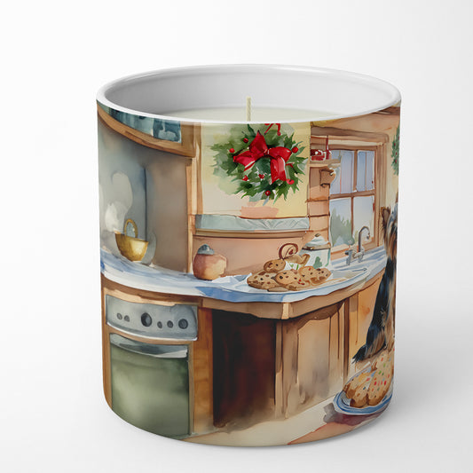Buy this Yorkshire Terrier Yorkie Christmas Cookies Decorative Soy Candle