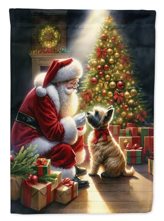 Buy this Cairn Terrier and Santa Claus Garden Flag