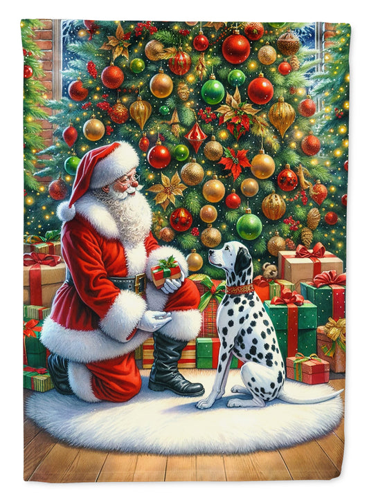 Buy this Dalmatian and Santa Claus Garden Flag