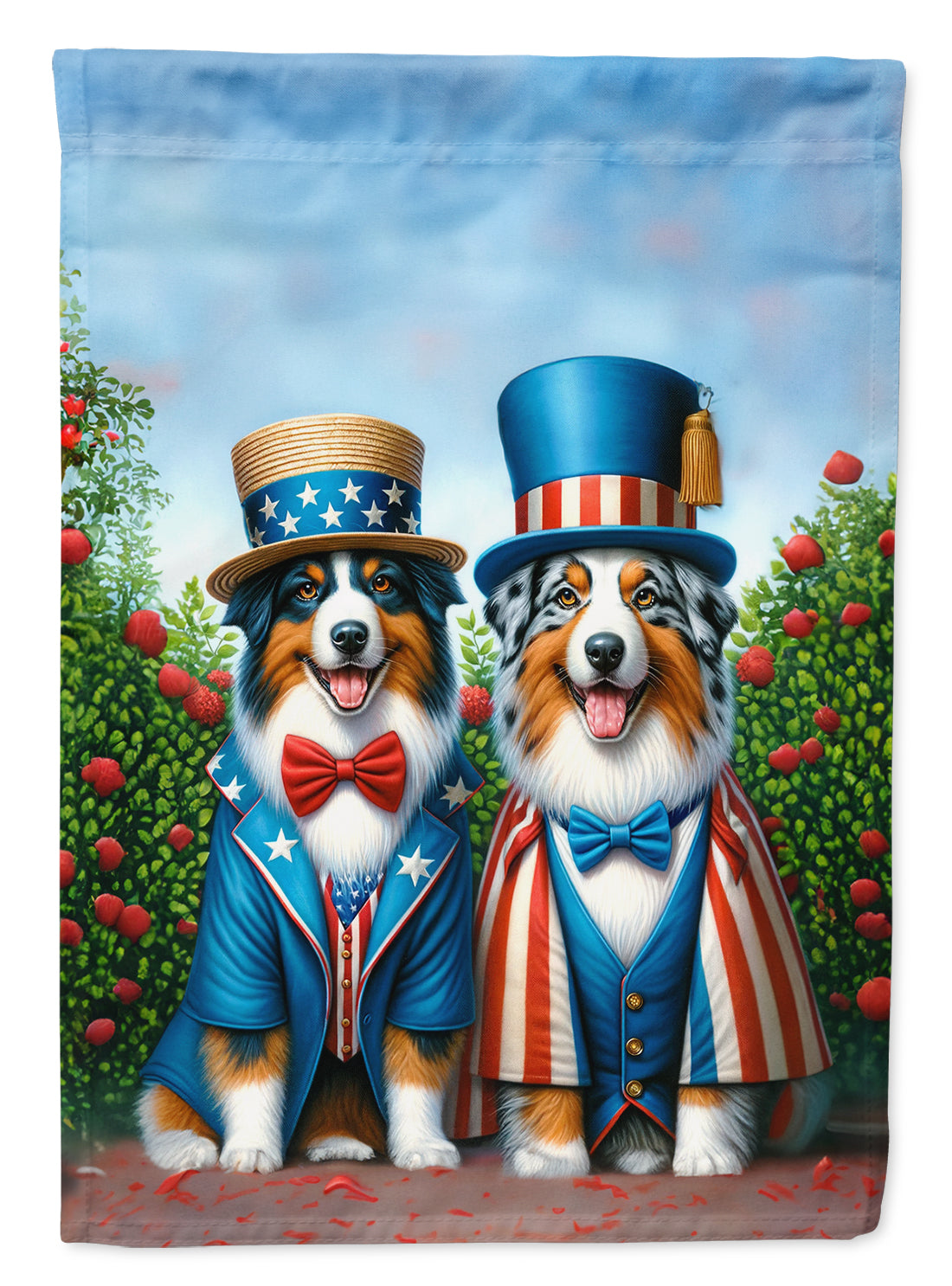 Buy this All American Australian Shepherd Garden Flag