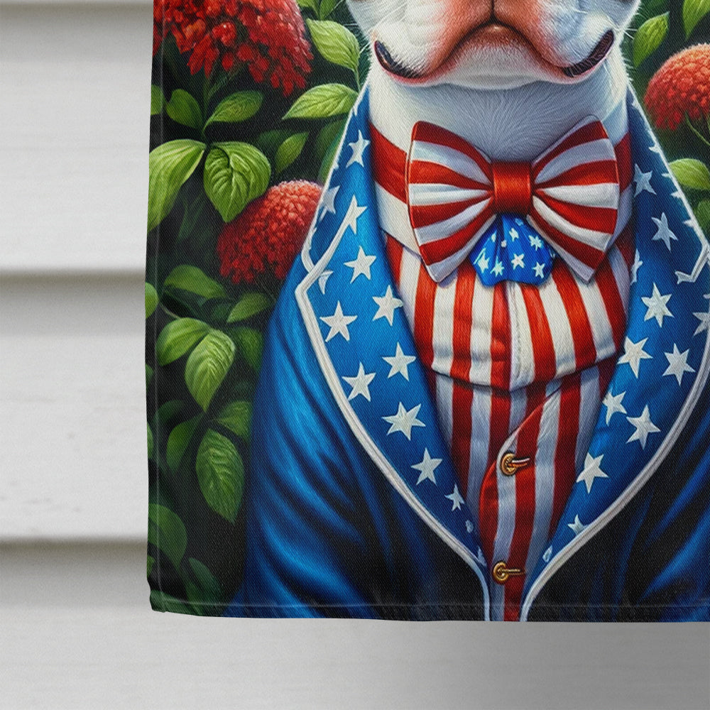 All American Boston Terrier House Flag