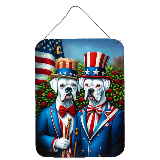 Buy this All American White Boxer Wall or Door Hanging Prints
