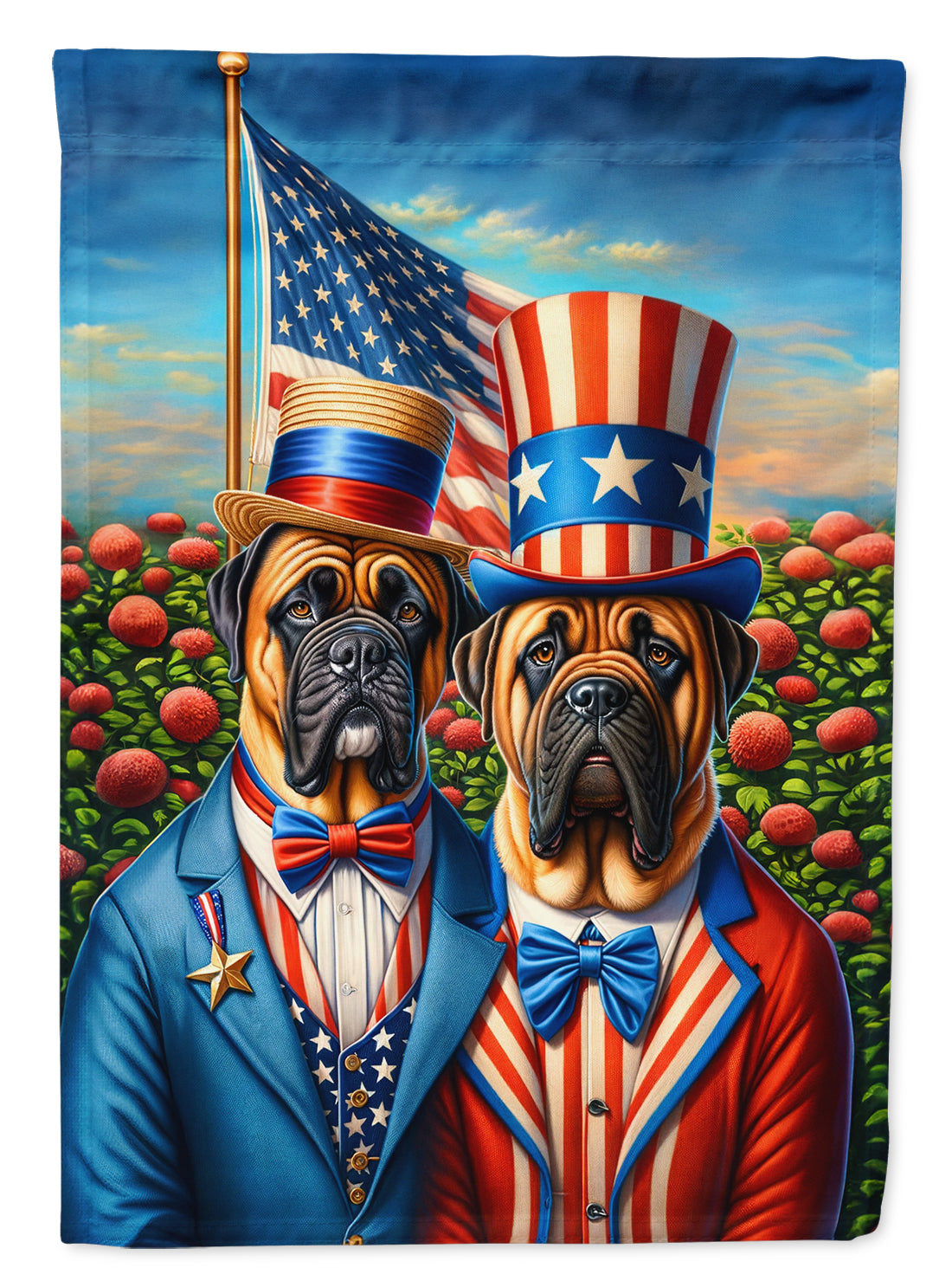 Buy this All American Bullmastiff House Flag