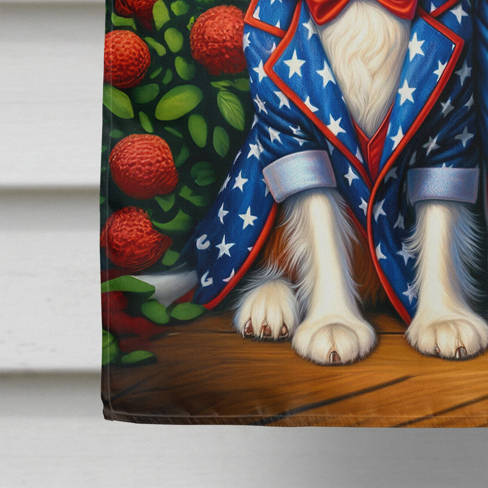 All American Cavalier Spaniel House Flag