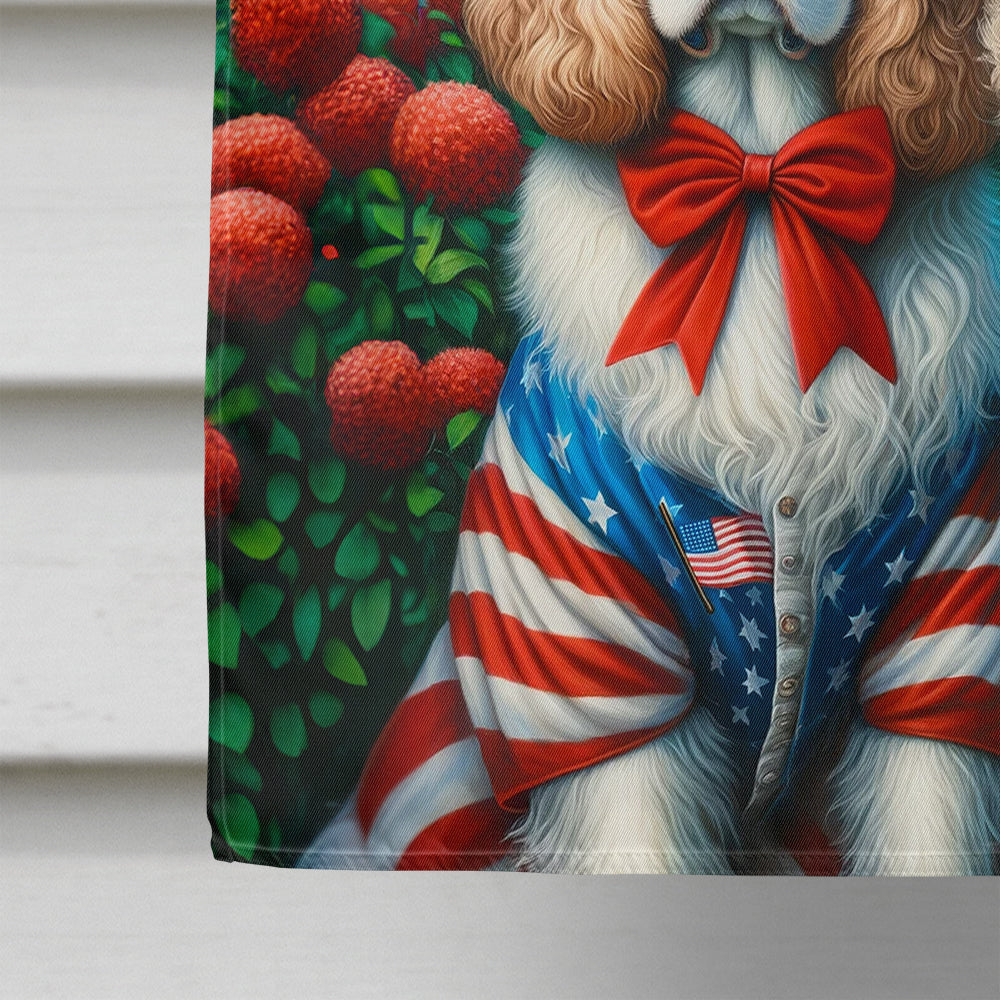 All American Clumber Spaniel House Flag