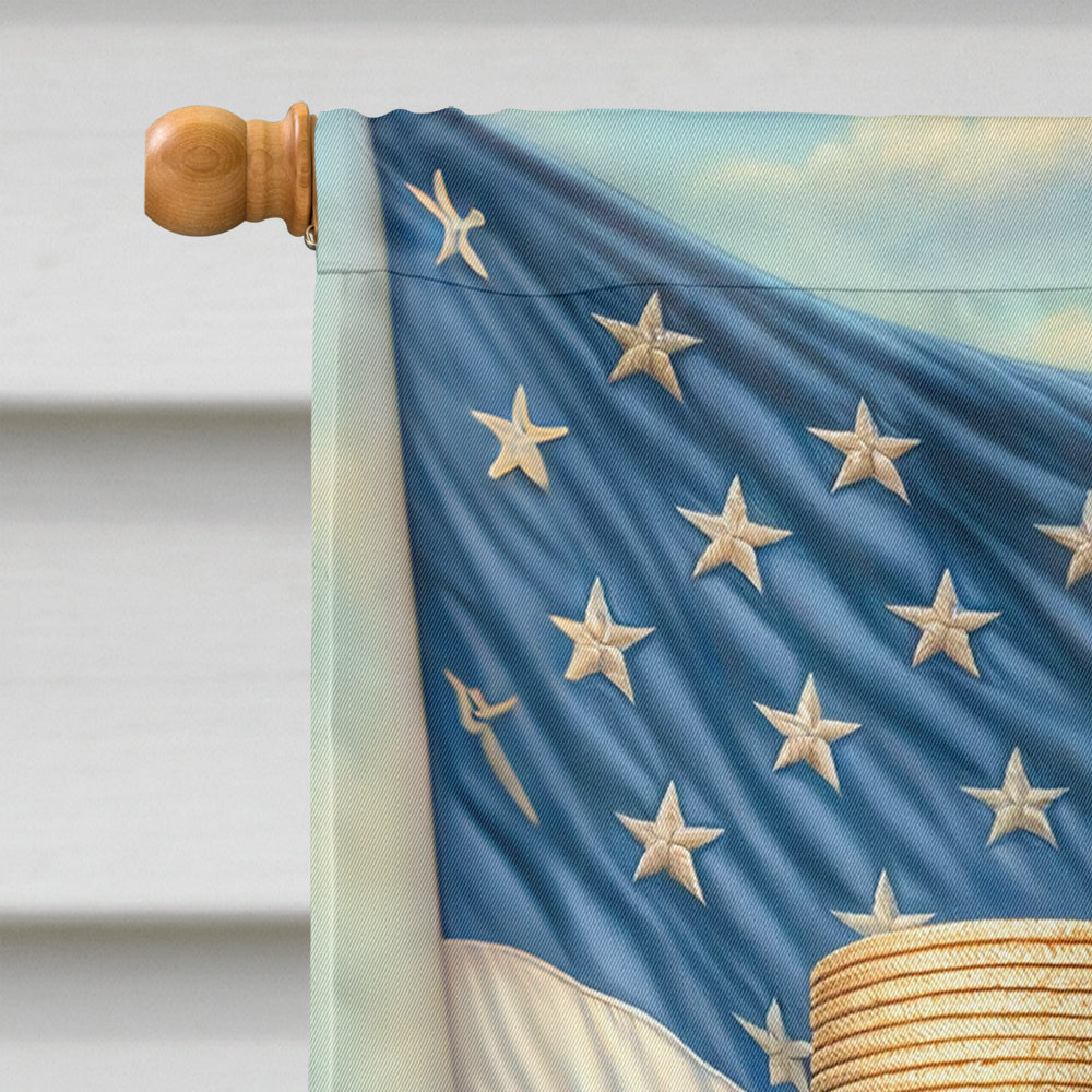 All American Clumber Spaniel House Flag