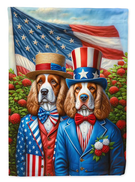 Buy this All American Clumber Spaniel Garden Flag