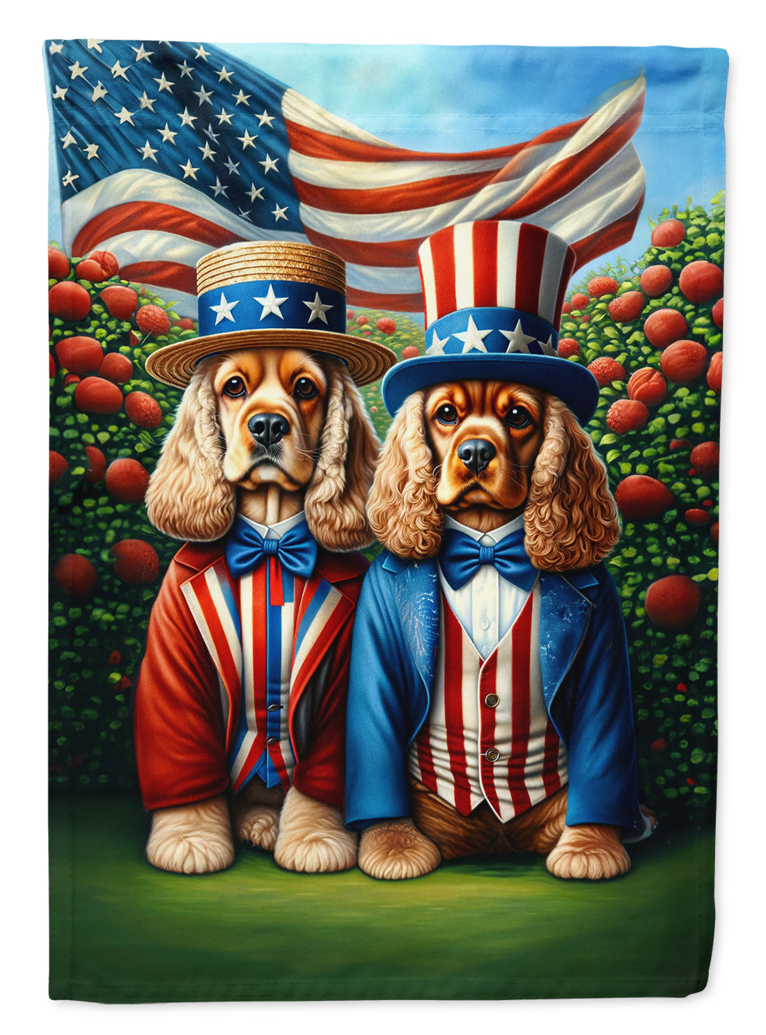 Buy this All American Cocker Spaniel Garden Flag