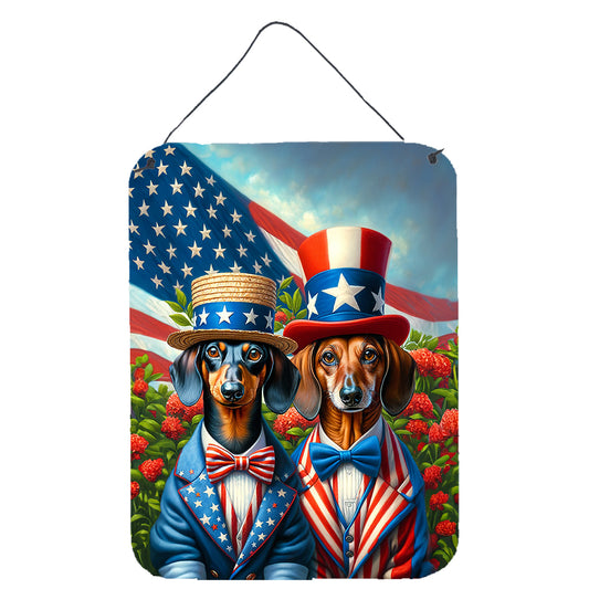 Buy this All American Dachshund Wall or Door Hanging Prints