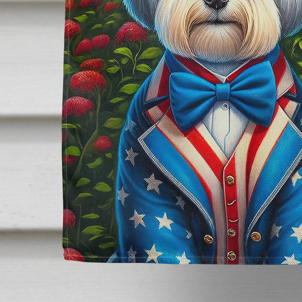 All American Dandie Dinmont Terrier House Flag