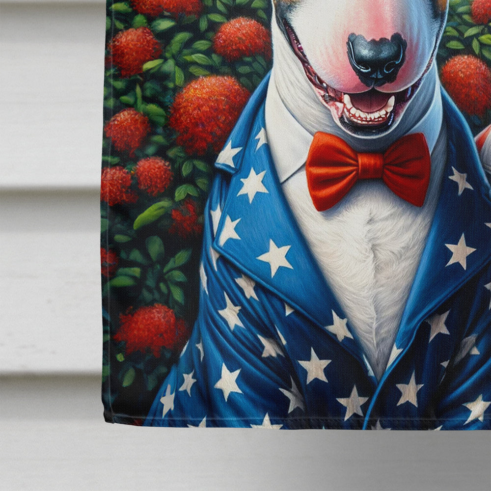 All American English Bull Terrier House Flag