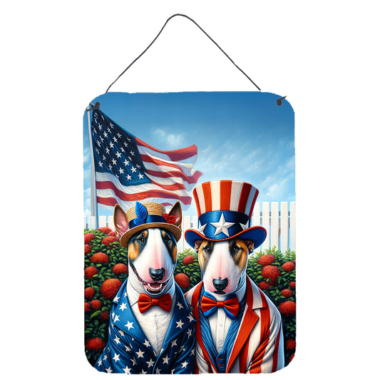 Buy this All American English Bull Terrier Wall or Door Hanging Prints