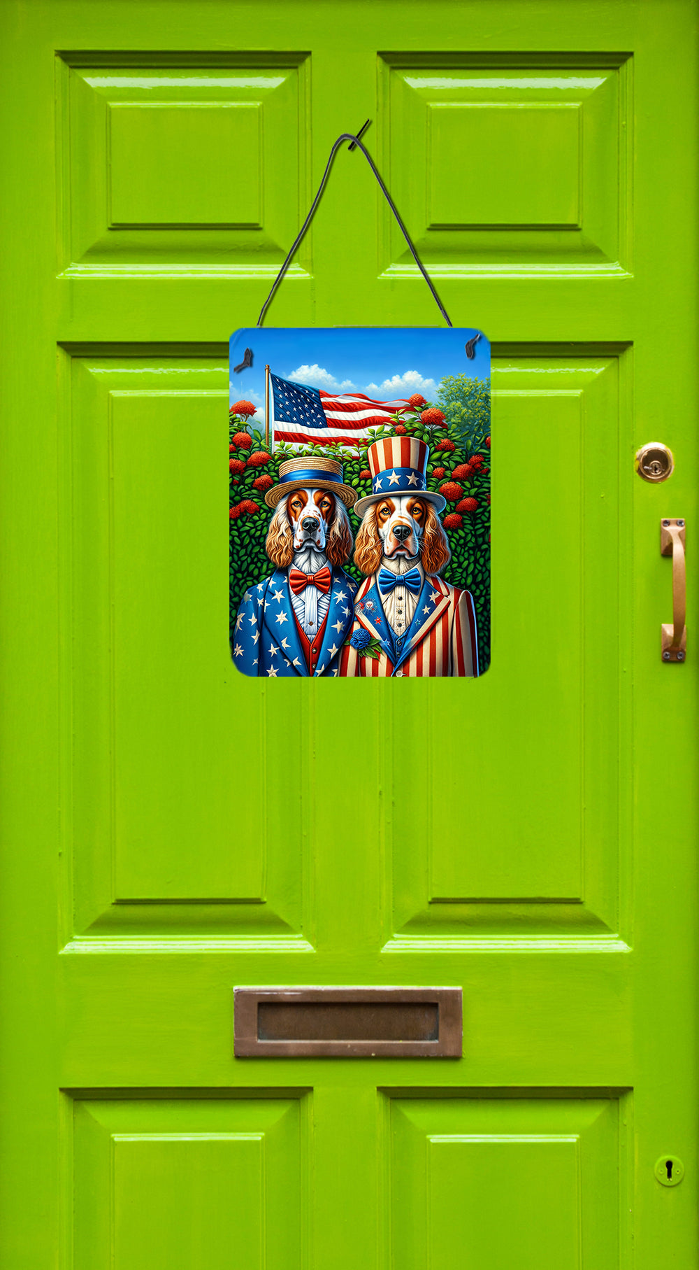 All American English Setter Wall or Door Hanging Prints