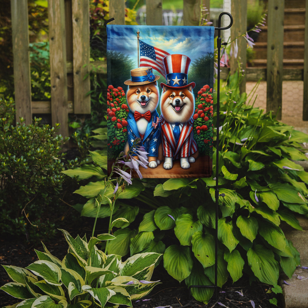 All American Finnish Spitz Garden Flag