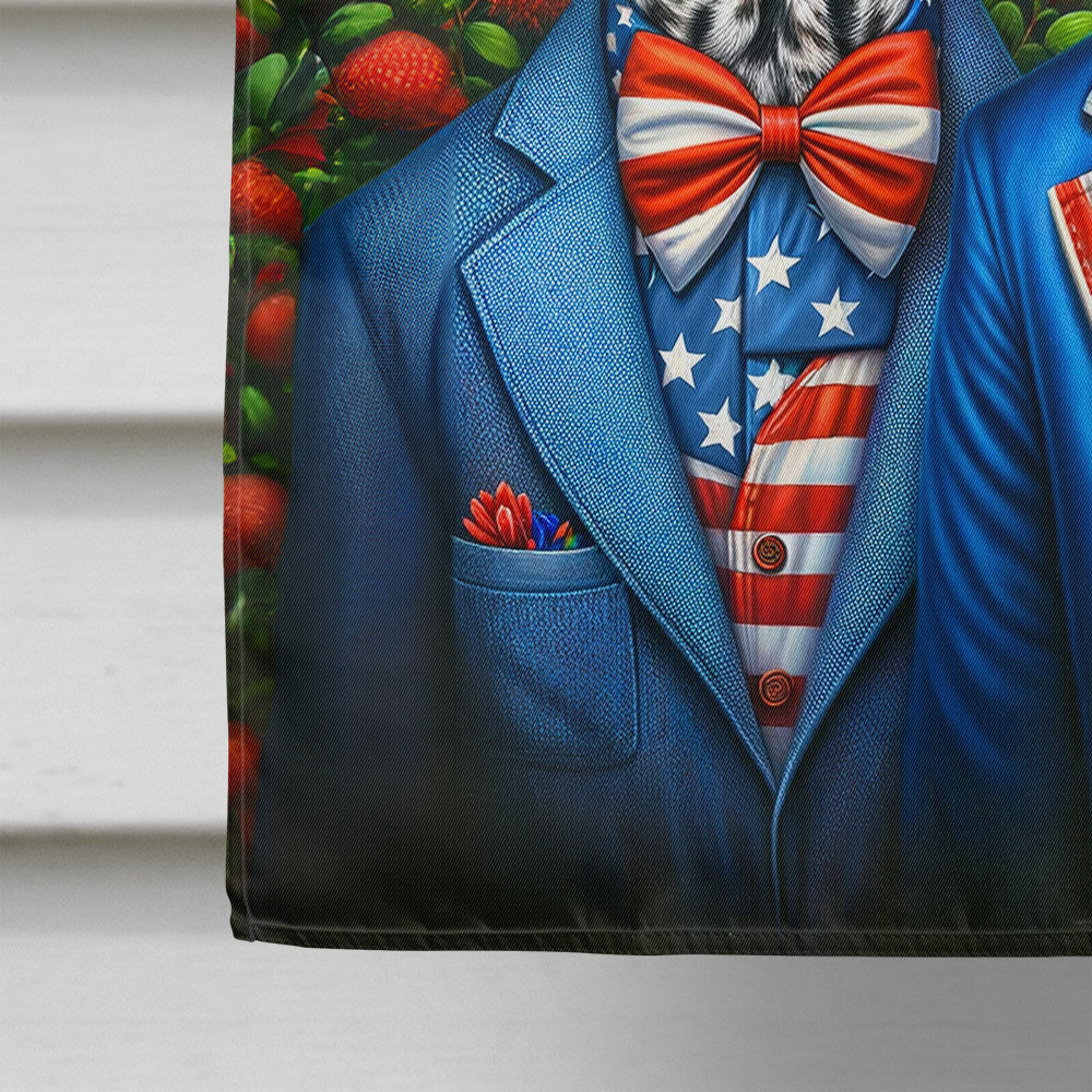 All American German Shorthaired Pointer House Flag