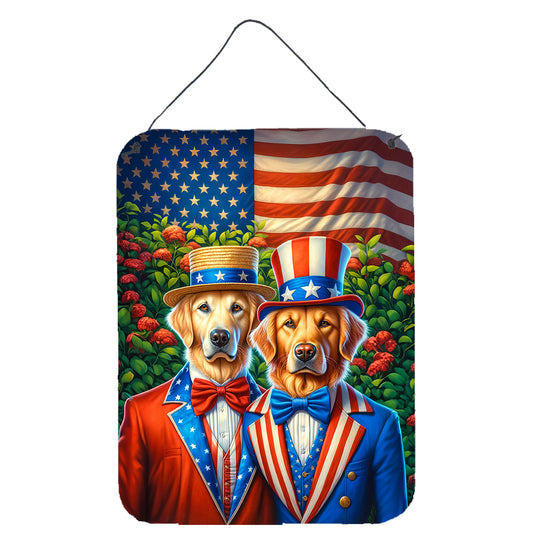 Buy this All American Golden Retriever Wall or Door Hanging Prints