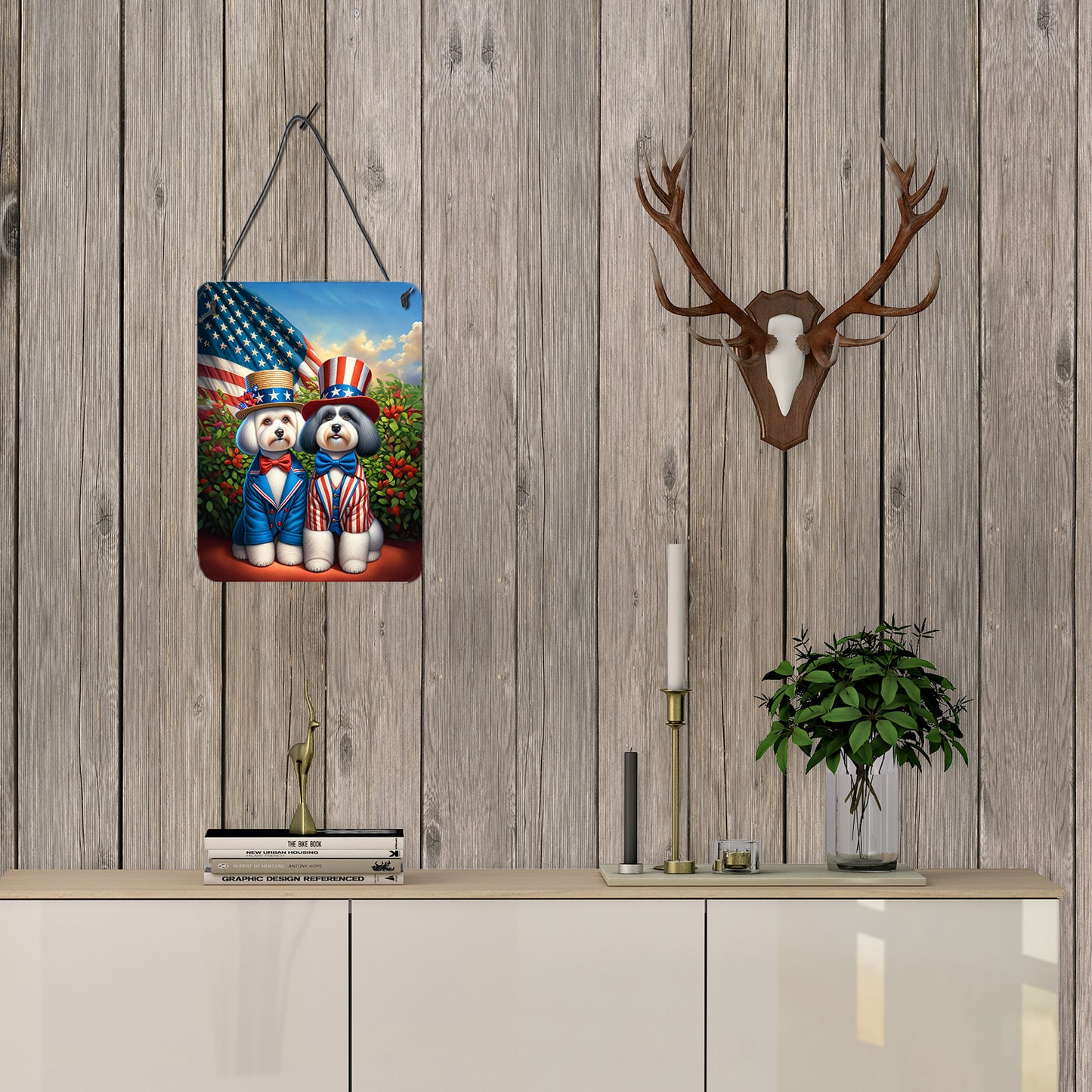 All American Havanese Wall or Door Hanging Prints