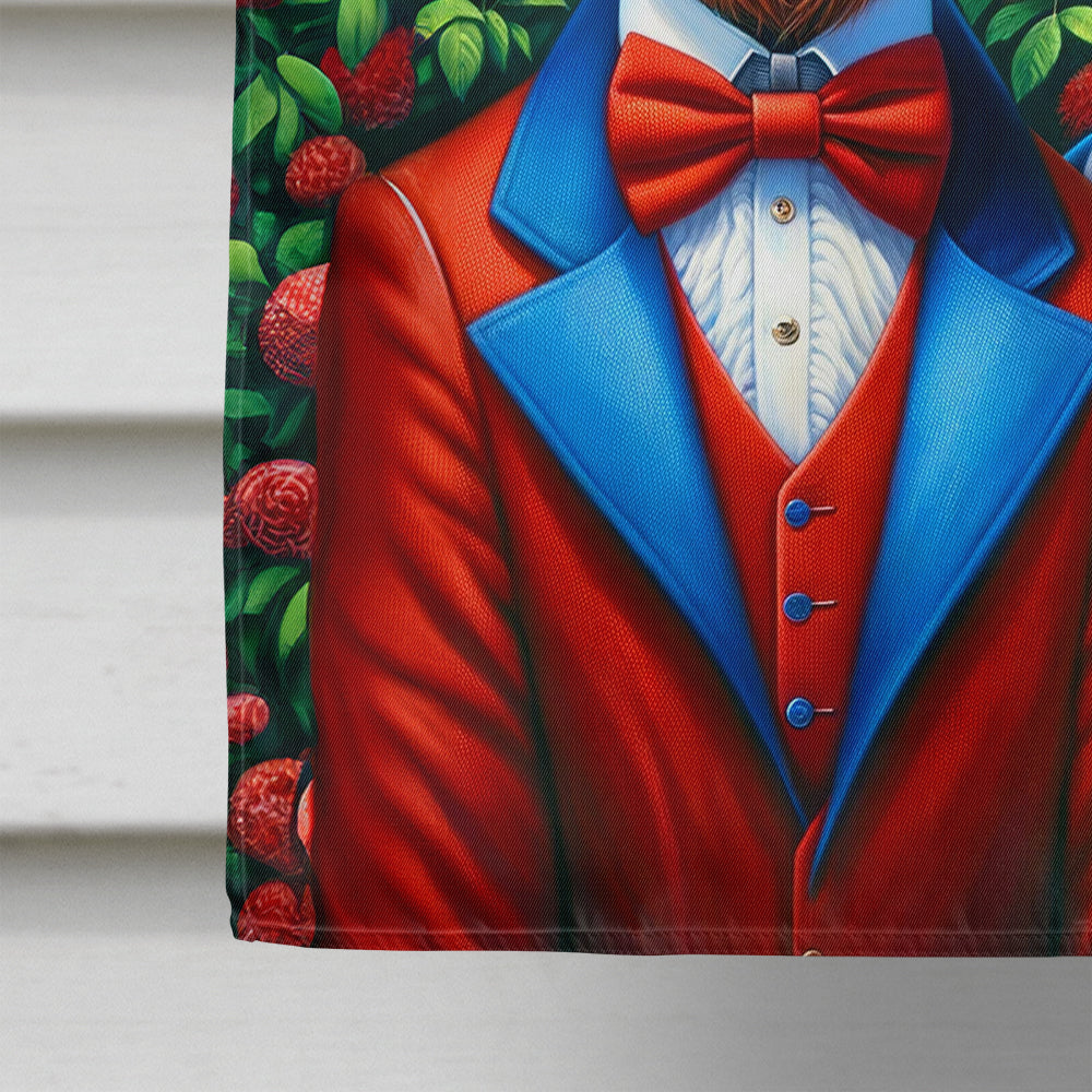 All American Irish Terrier House Flag