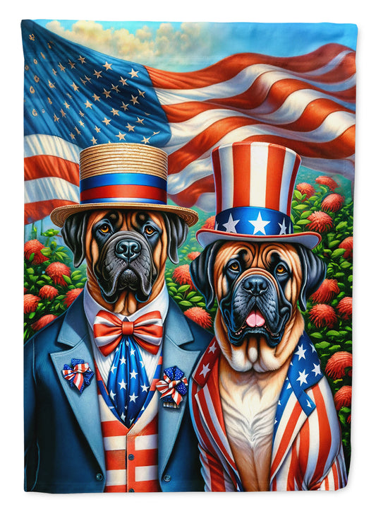 Buy this All American Mastiff Garden Flag