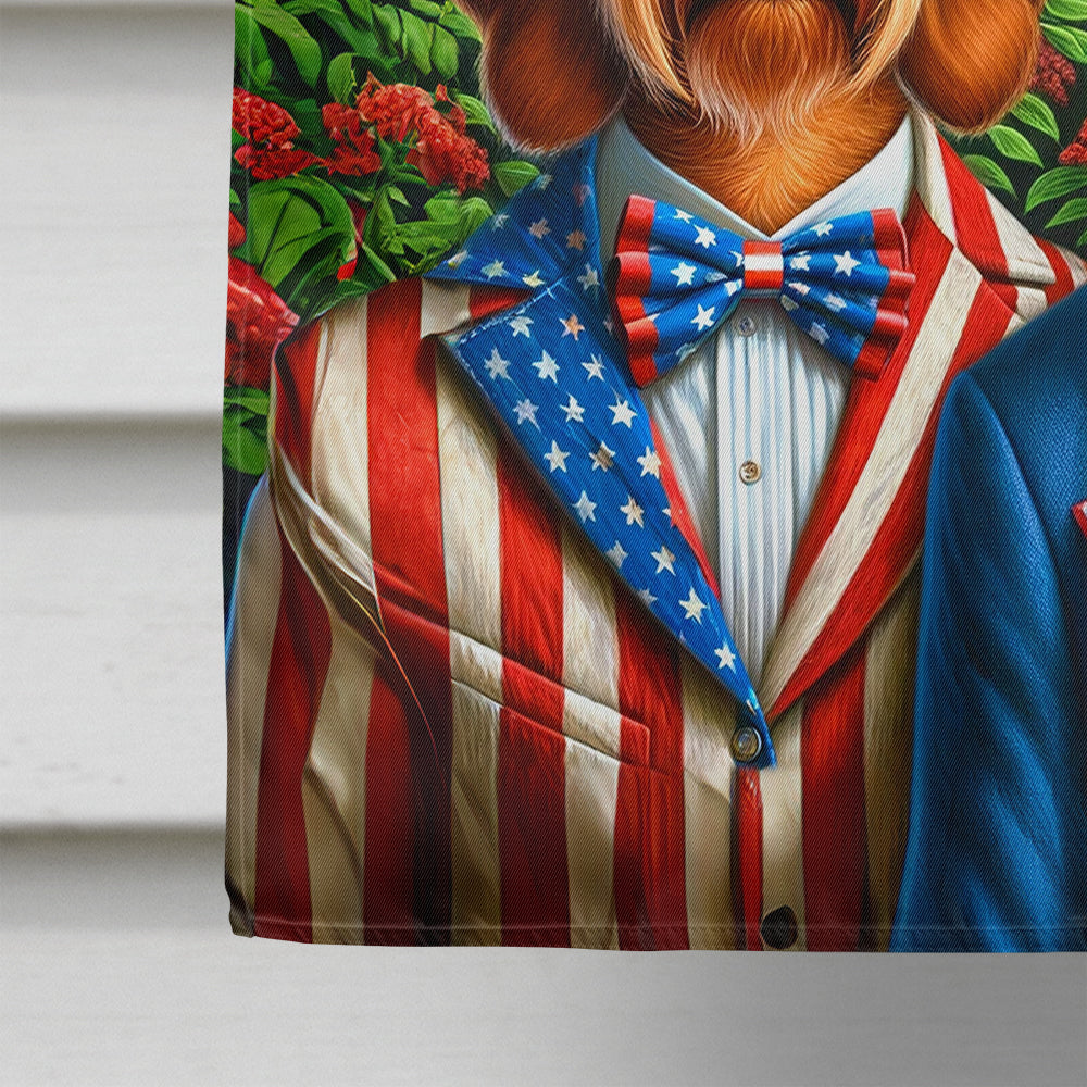 All American Otterhound House Flag