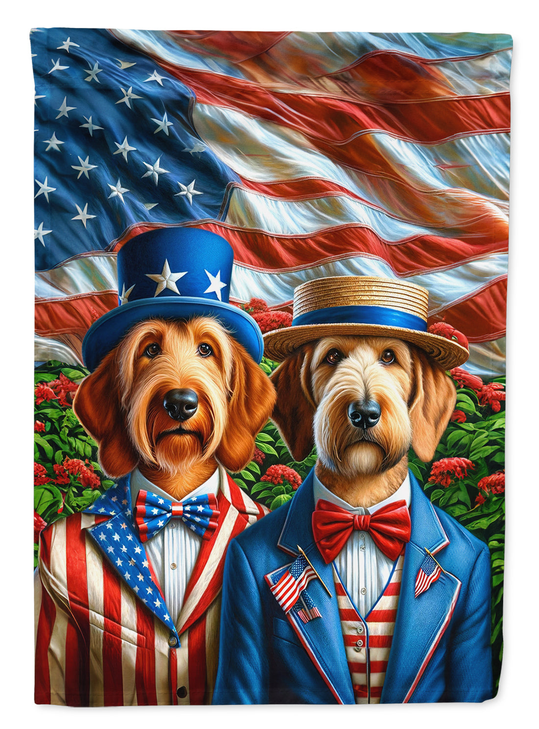 Buy this All American Otterhound Garden Flag