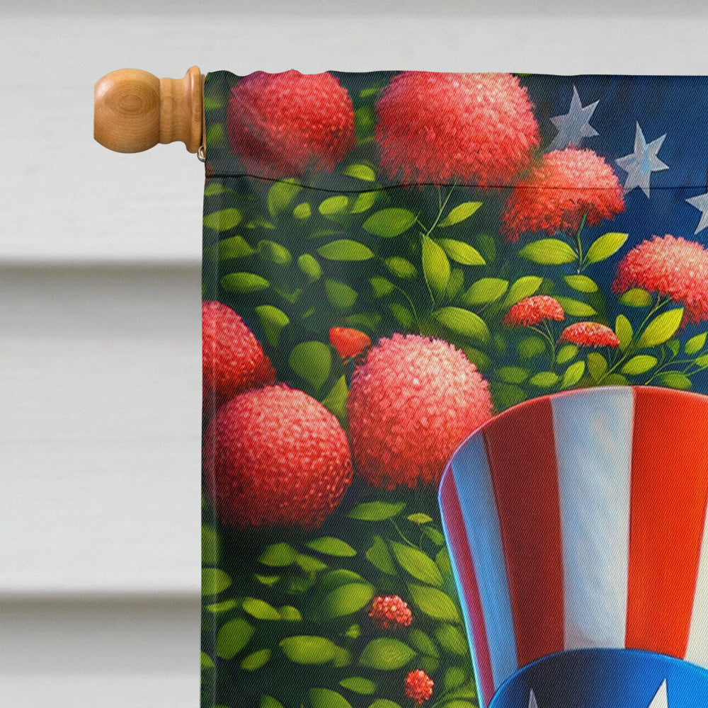 All American Poodle House Flag