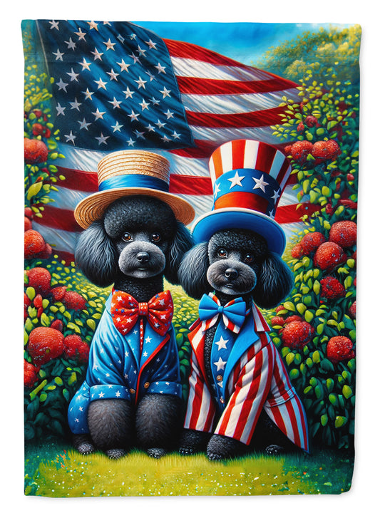 Buy this All American Poodle Garden Flag