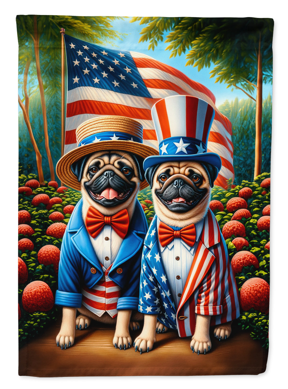 Buy this All American Pug House Flag