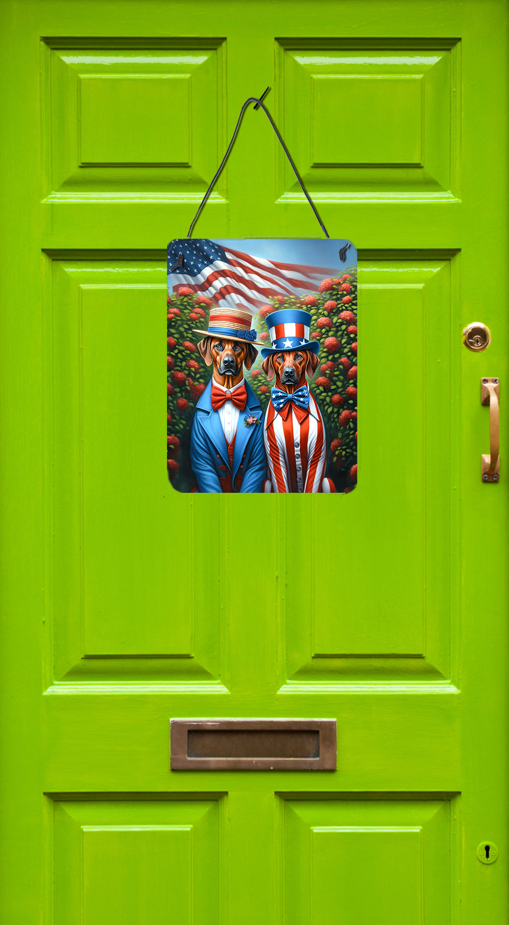 All American Rhodesian Ridgeback Wall or Door Hanging Prints