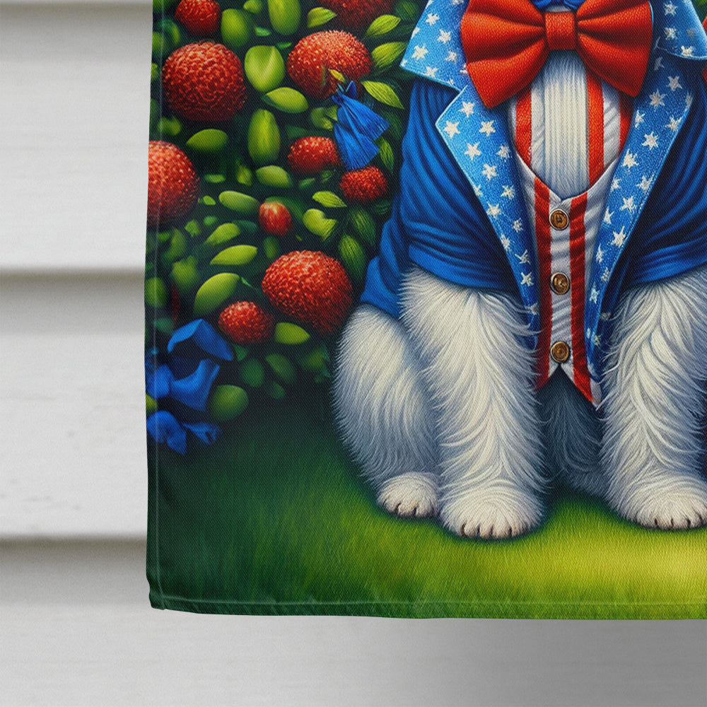 All American Westie House Flag