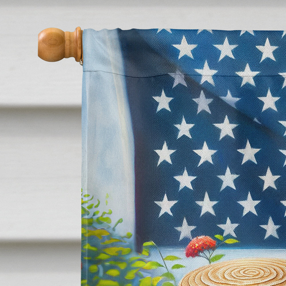 All American Schnauzer House Flag