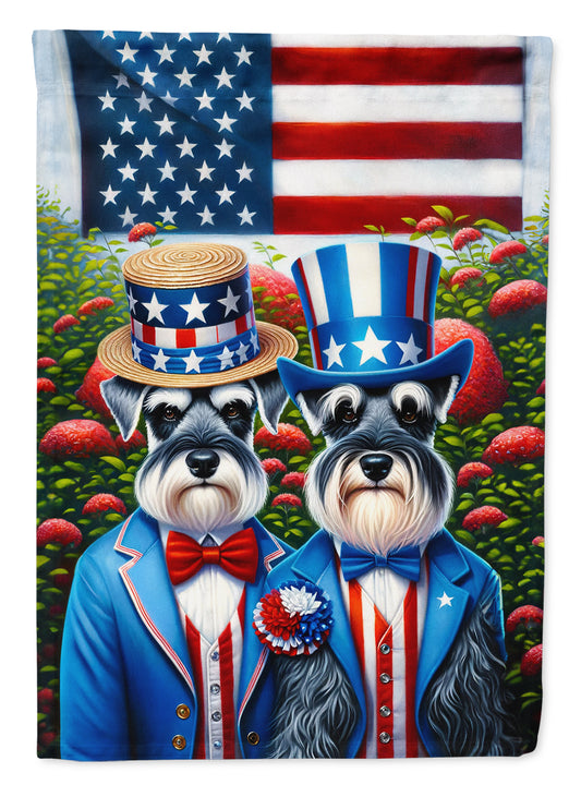 Buy this All American Schnauzer Garden Flag