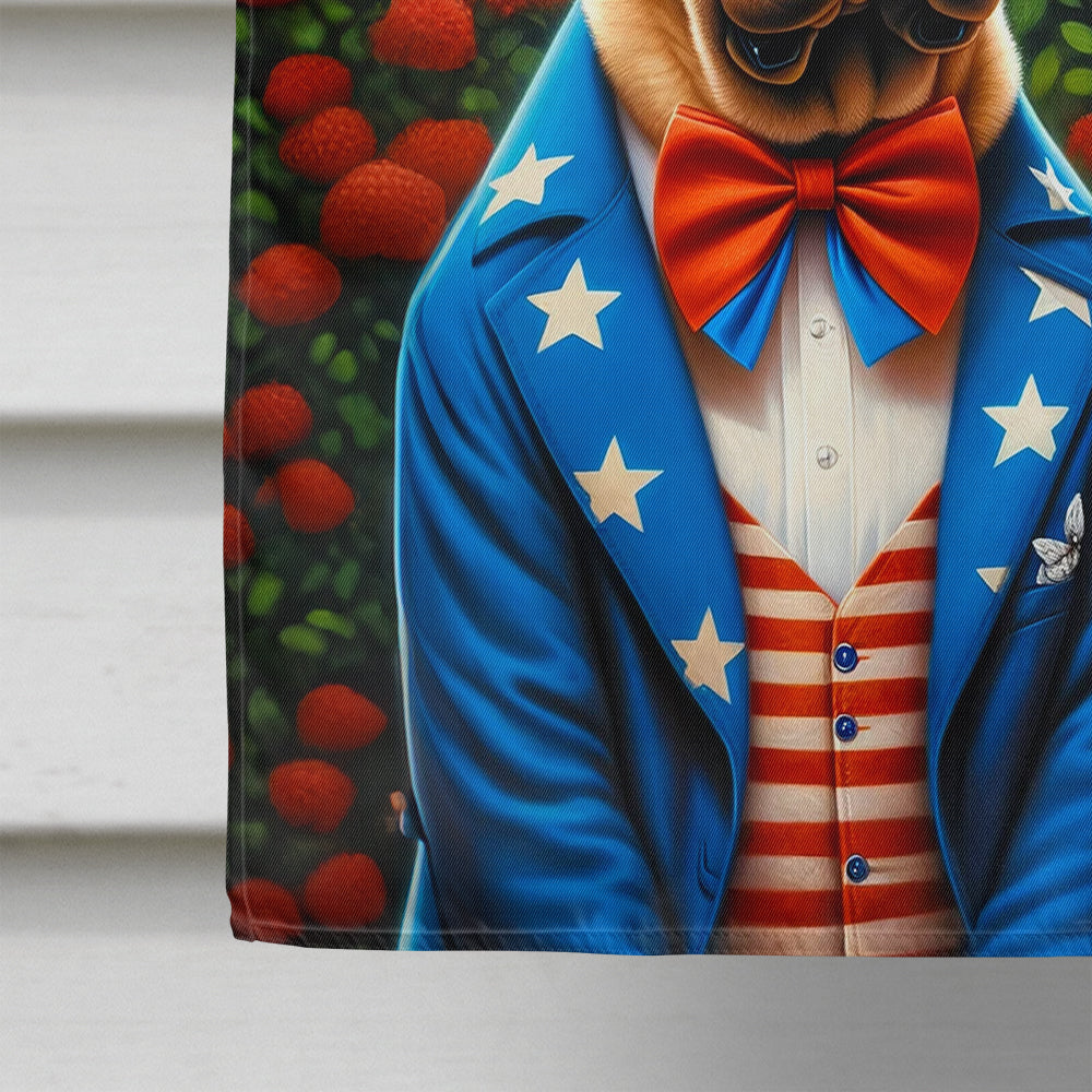 All American Shar Pei House Flag