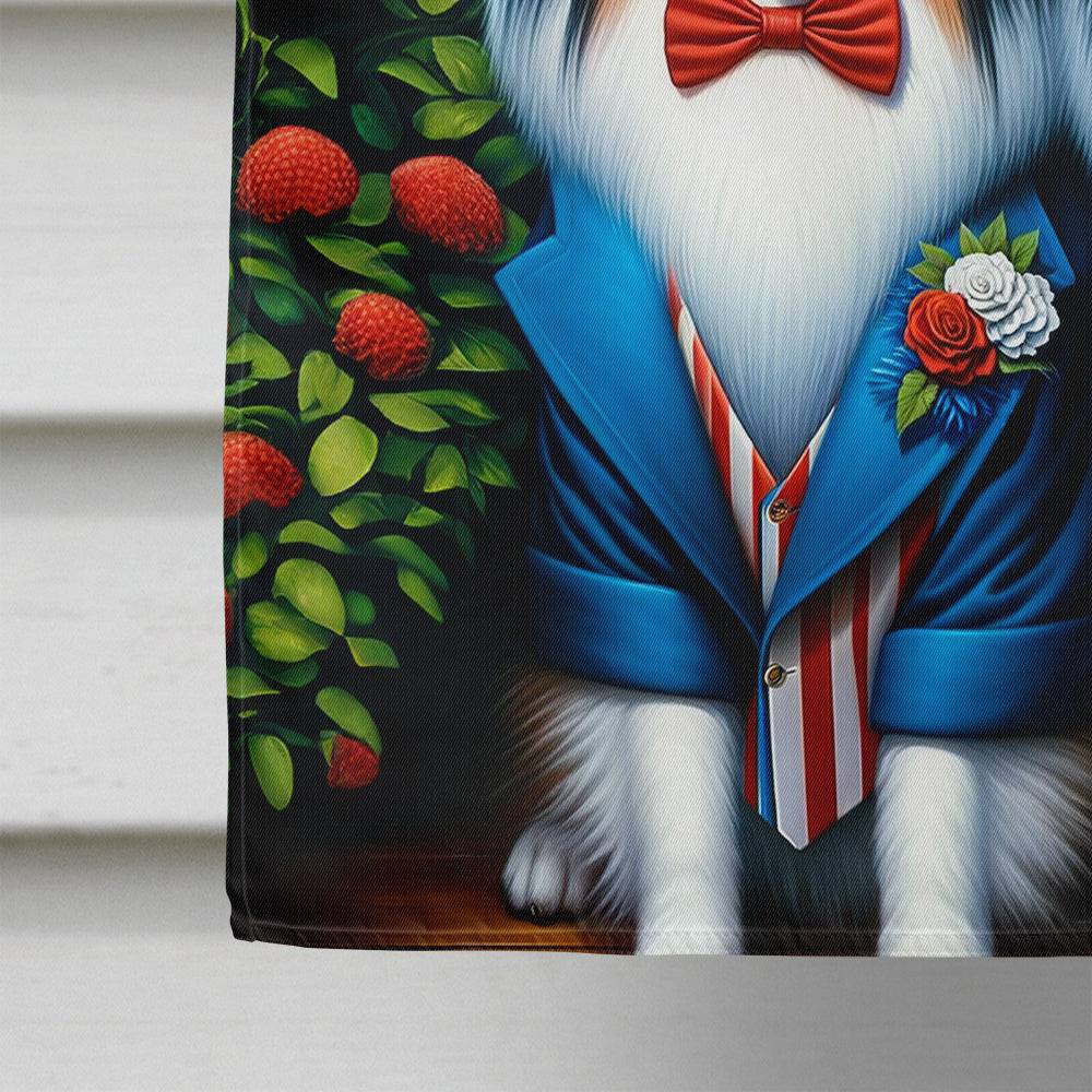 All American Sheltie House Flag