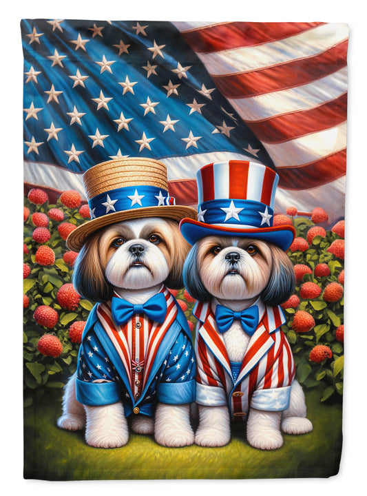 Buy this All American Shih Tzu Garden Flag