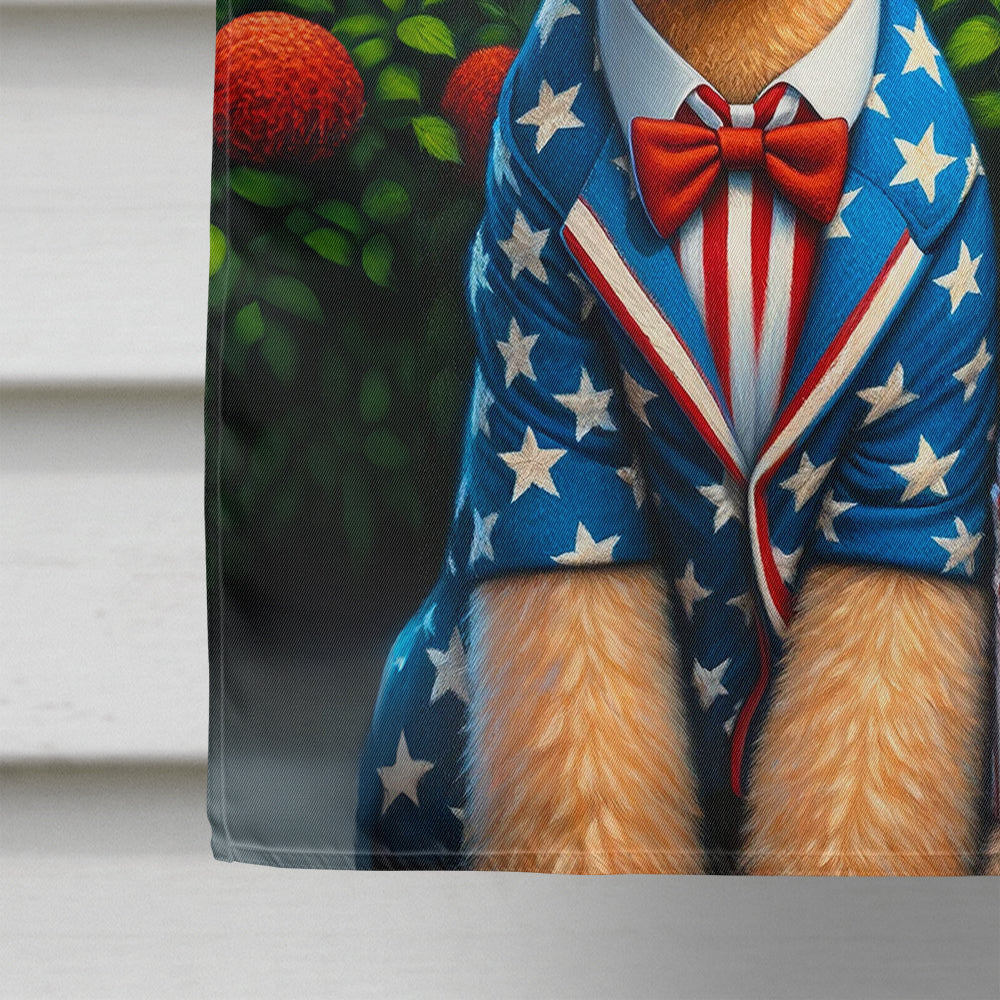 All American Wheaten Terrier House Flag