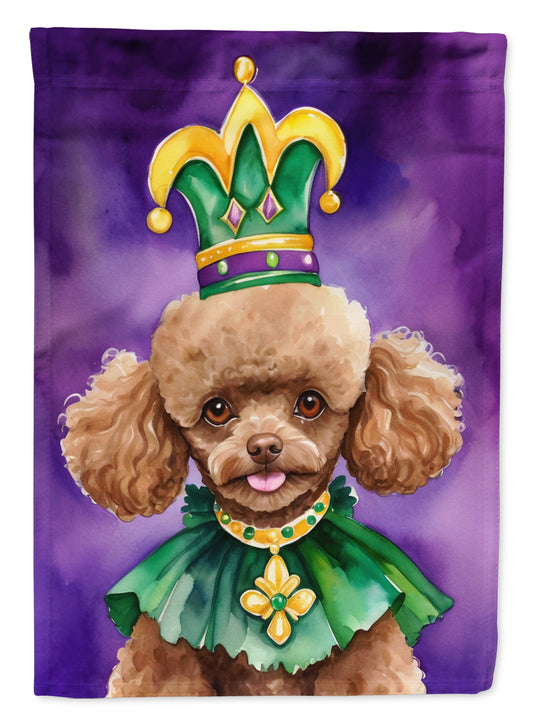 Buy this Poodle King of Mardi Gras House Flag