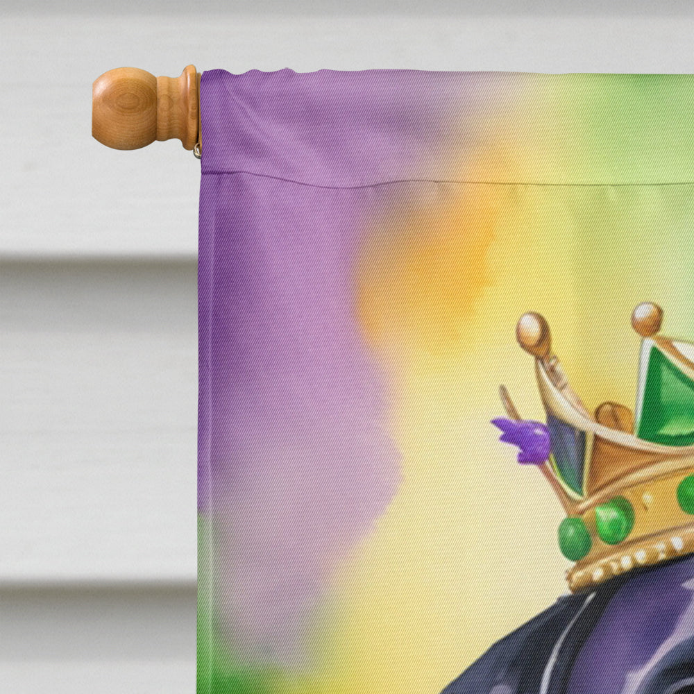 Rottweiler King of Mardi Gras House Flag