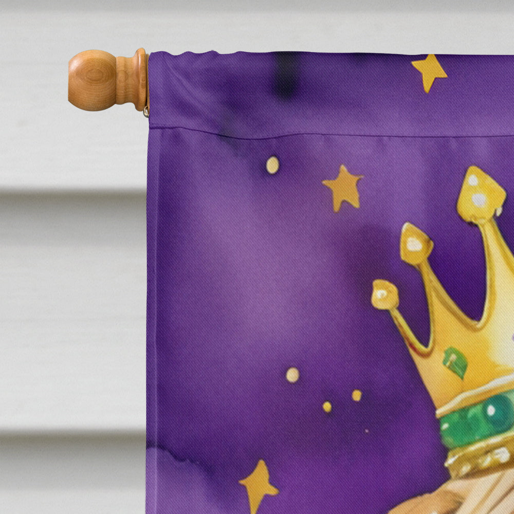 Shar Pei King of Mardi Gras House Flag