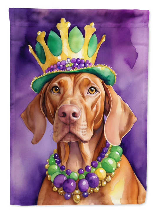 Buy this Vizsla King of Mardi Gras House Flag