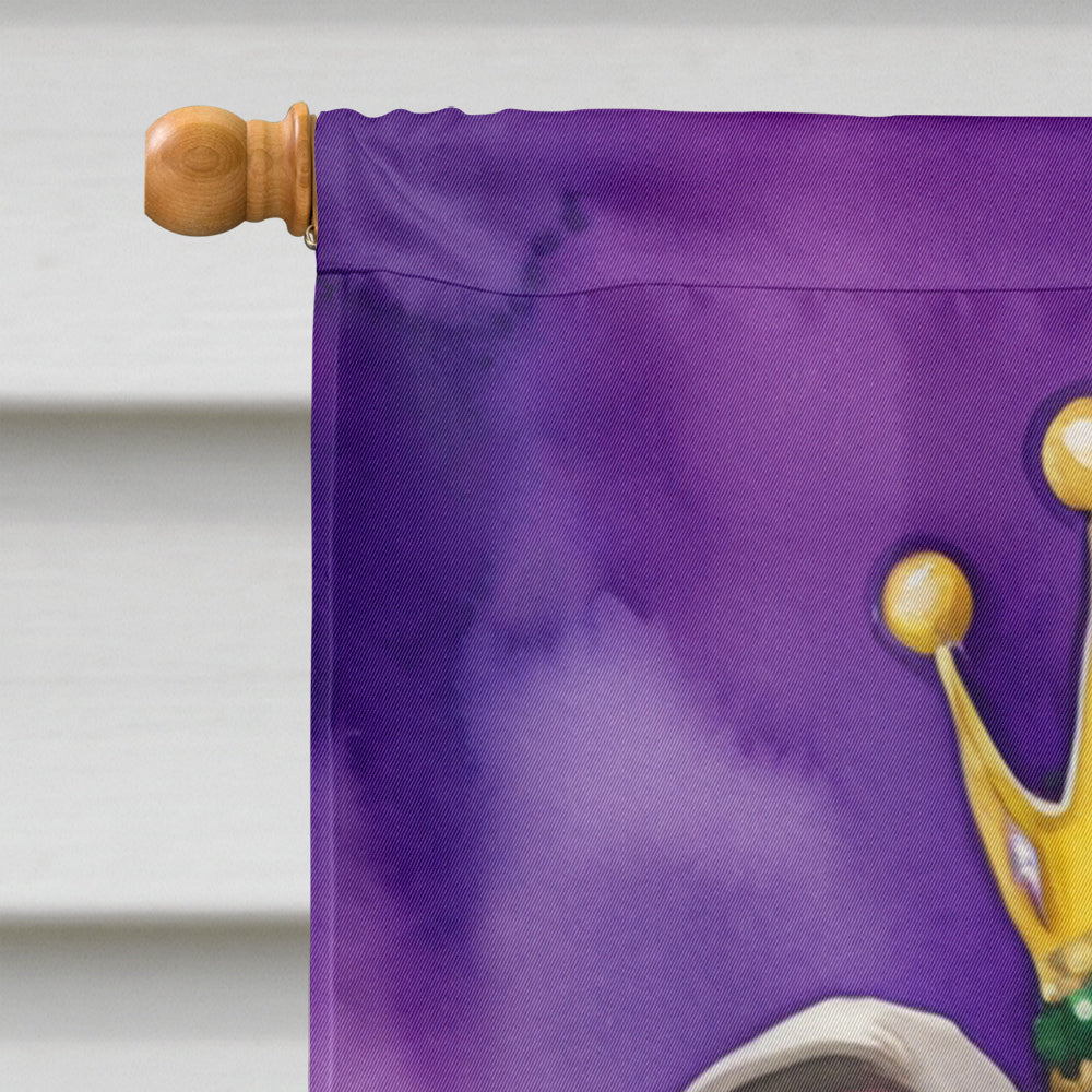 Whippet King of Mardi Gras House Flag