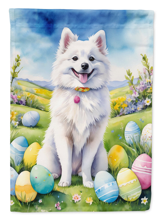 Buy this American Eskimo Easter Egg Hunt House Flag