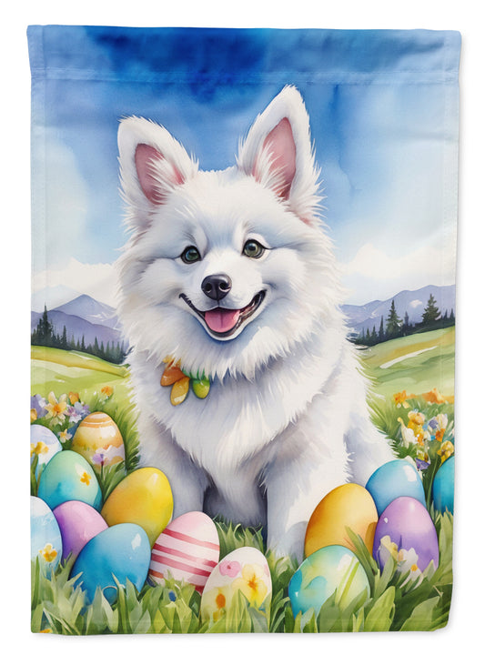 Buy this American Eskimo Easter Egg Hunt House Flag