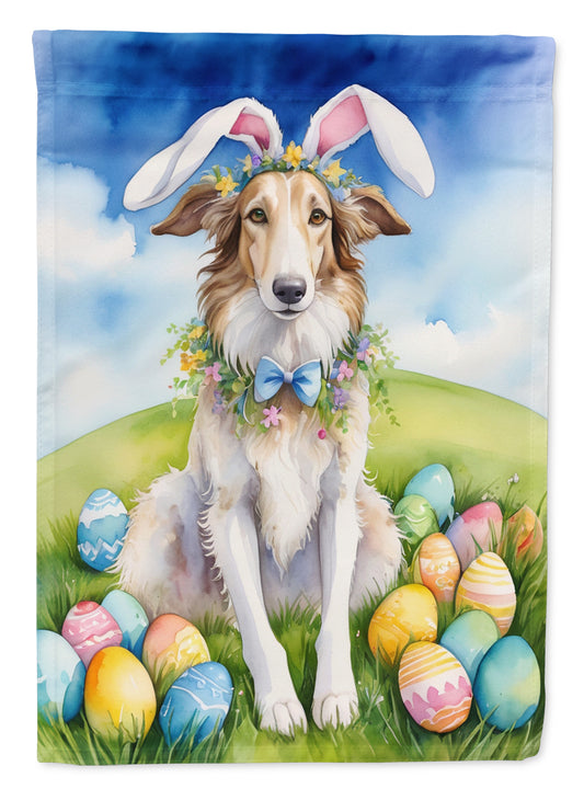 Buy this Borzoi Easter Egg Hunt Garden Flag
