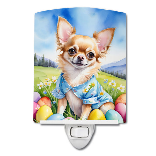 Buy this Chihuahua Easter Egg Hunt Ceramic Night Light