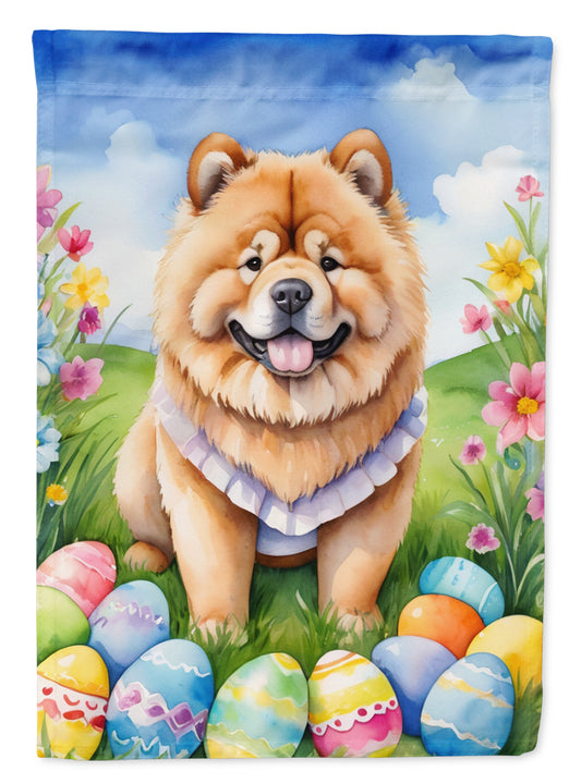 Buy this Chow Chow Easter Egg Hunt House Flag