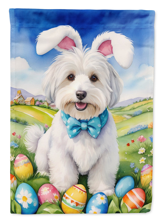 Buy this Coton de Tulear Easter Egg Hunt House Flag